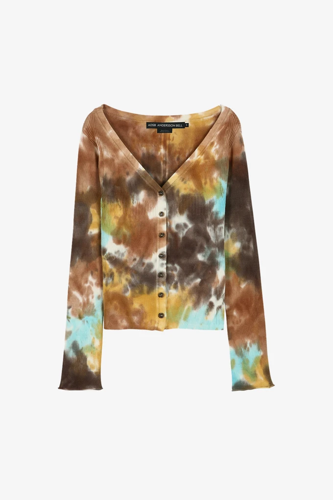 MULTI-DYE KNIT CARDIGAN_商品画像