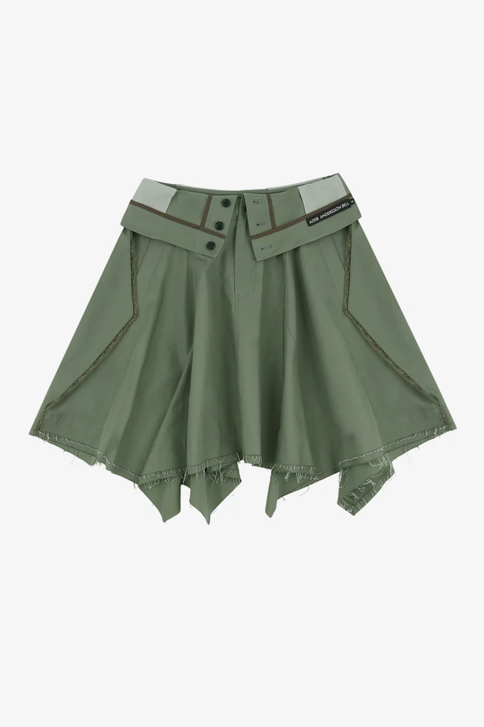 UPSIDE-DOWN ASYMMETRIC SKIRT_商品画像