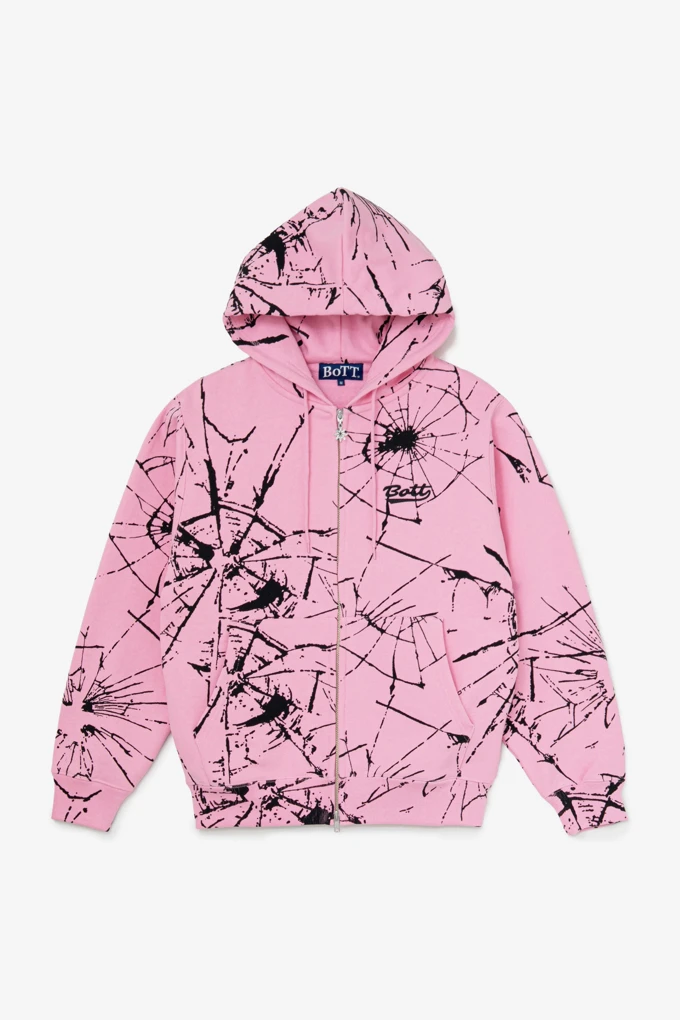 SHATTERED ZIP HOODIE_商品画像