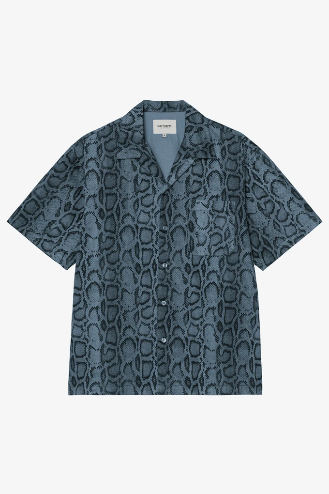 S/S SNAKE CAMO SHIRT_商品画像
