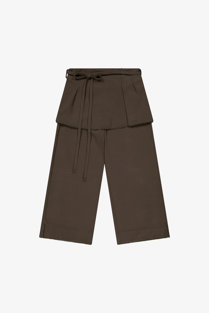 SOFT CROPPED SKIRT PANTS_商品画像