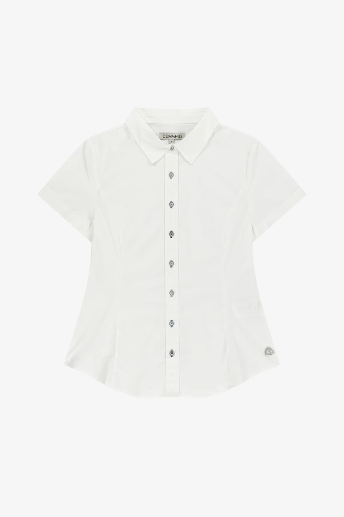 トップス coyseio ROUND COLLAR CAPRI SHIRT ROUND COLLAR CAPRI SHIRT-COYSEIO-17600 | WORKSOUT