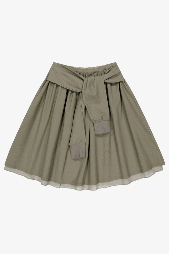 STRAP SHIRRING SKIRT-COYSEIO-22000 | WORKSOUT
