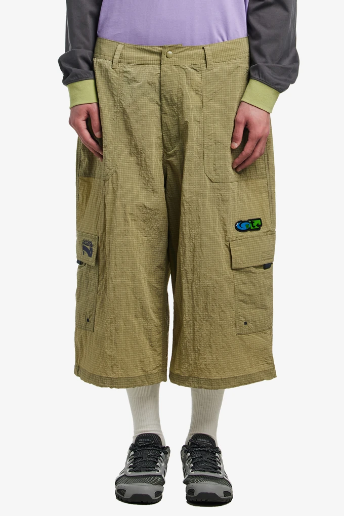 LITMEMO RIPSTOP WIDE SHORTS_商品画像