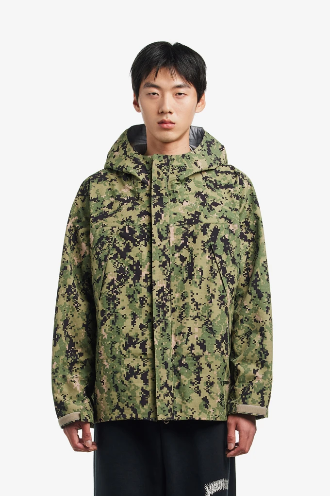 DIGITALCAMO MOUNTAIN PARKA-WACKO MARIA-93500 | WORKSOUT