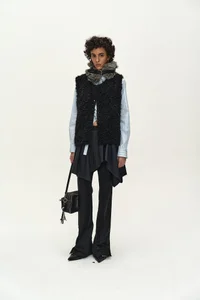 BELTED FUR SHORT MUFFLER thumb 1