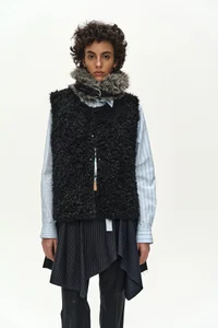 BELTED FUR SHORT MUFFLER thumb 5