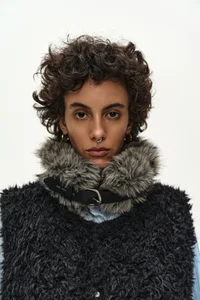 BELTED FUR SHORT MUFFLER thumb 7