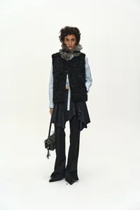 BELTED FUR SHORT MUFFLER thumb 11