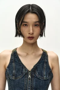 MILITARY MA-1 HARNESS DENIM DRESS thumb 7