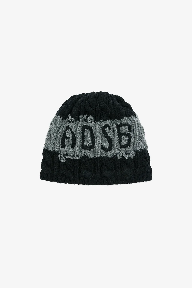 UNISEX ADSB CABLE CASHMERE BEANIE 7