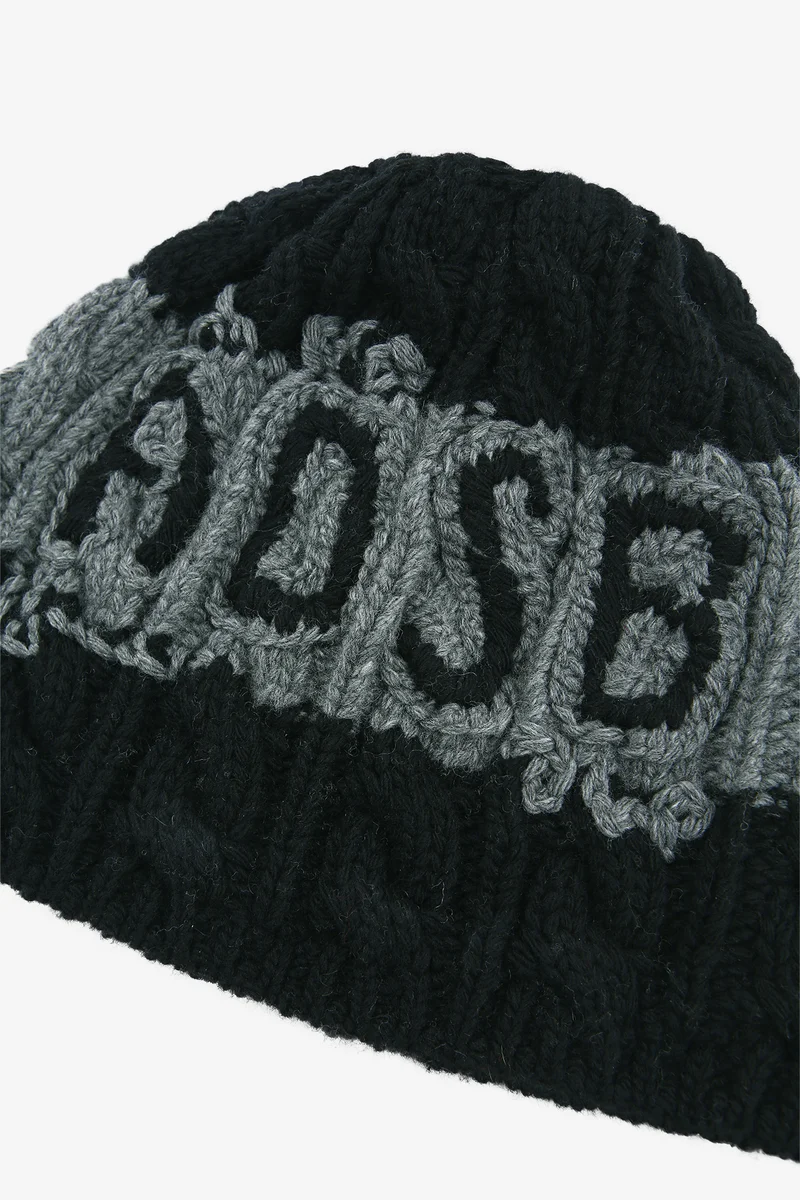 UNISEX ADSB CABLE CASHMERE BEANIE 8