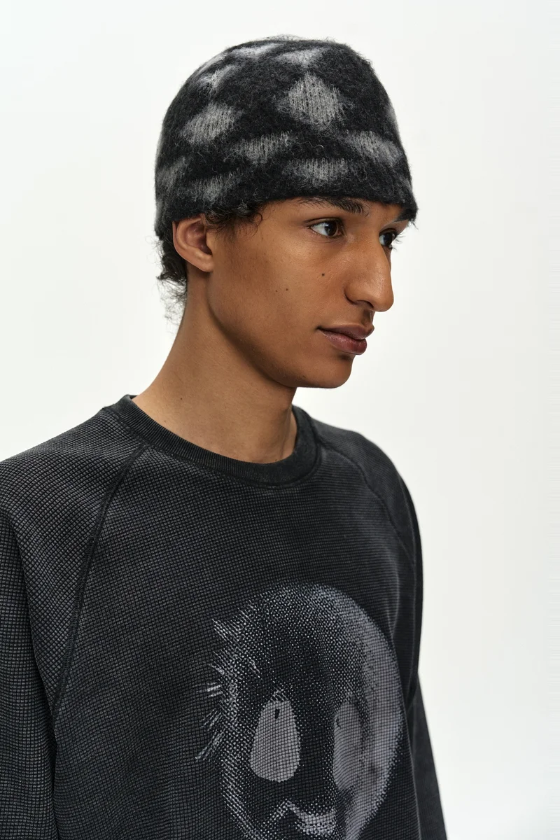 UNISEX ADSB ARGYLE WOOL BEANIE 4