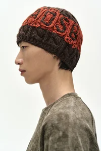 UNISEX ADSB CABLE CASHMERE BEANIE thumb 3