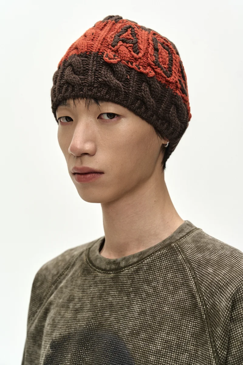 UNISEX ADSB CABLE CASHMERE BEANIE 4