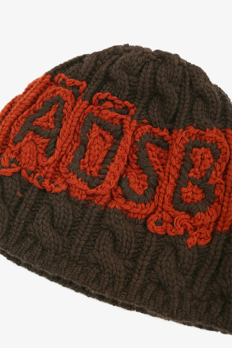 UNISEX ADSB CABLE CASHMERE BEANIE 6