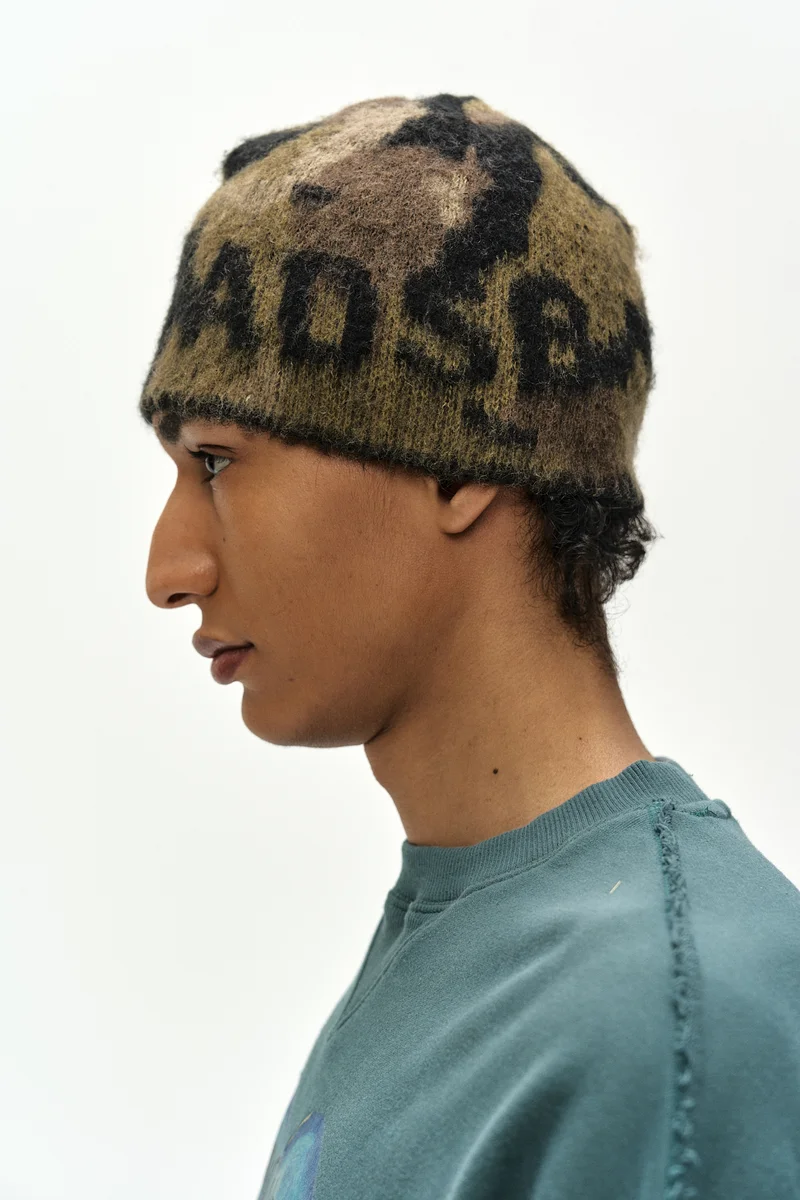 UNISEX ADSB CAMOUFLAGE WOOL BEANIE 4