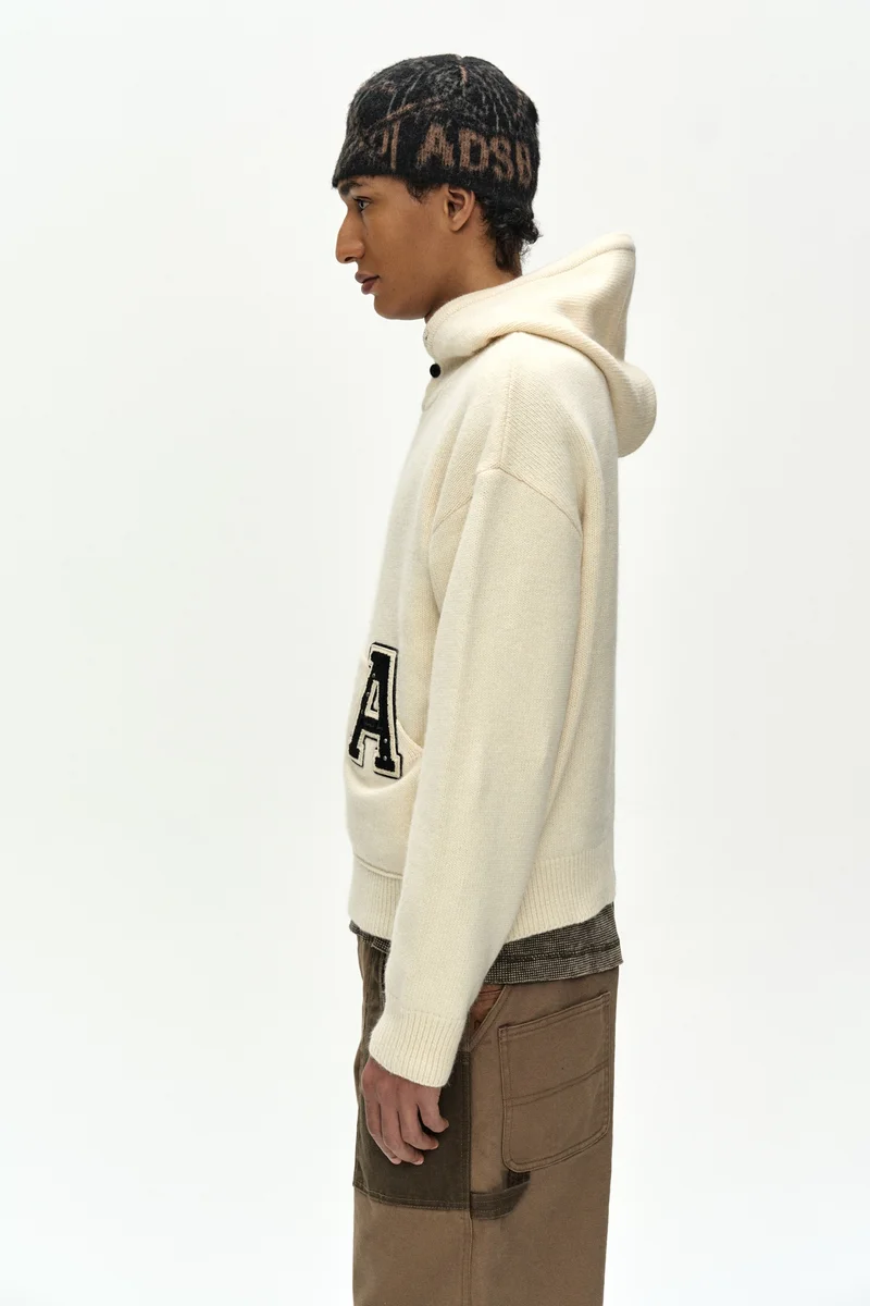UNISEX ADSB GEOMETRIC WOOL BEANIE 3