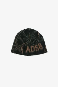 UNISEX ADSB GEOMETRIC WOOL BEANIE thumb 6