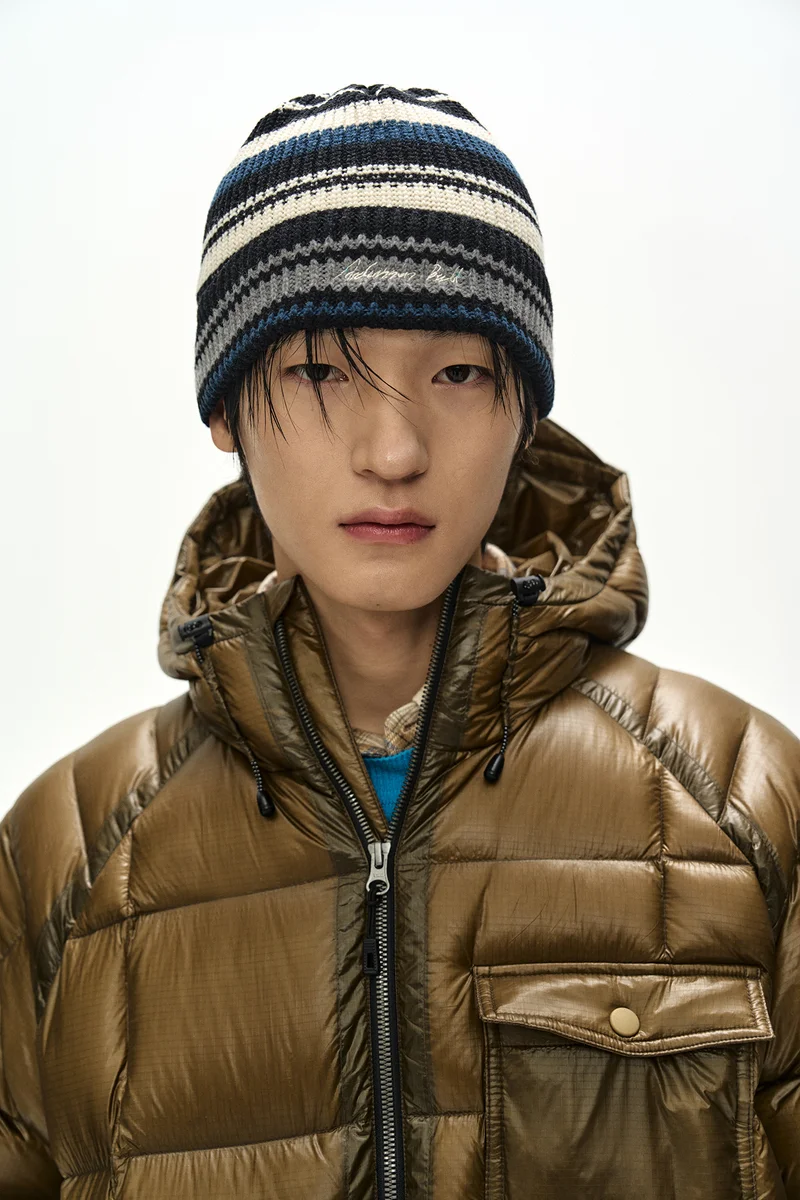 UNISEX MULTI STRIPE BEANIE 2