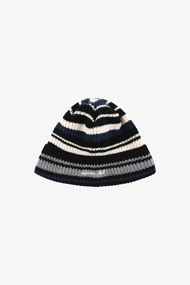 UNISEX MULTI STRIPE BEANIE 4