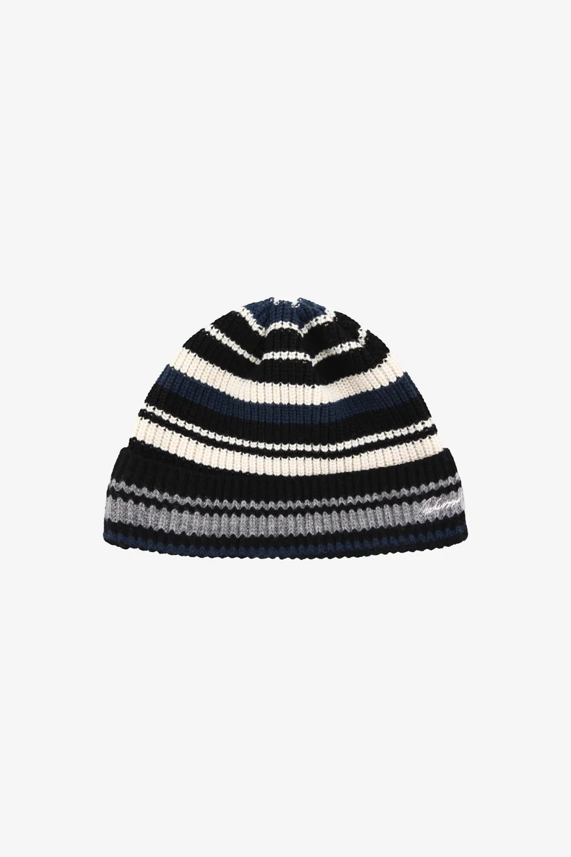UNISEX MULTI STRIPE BEANIE 5