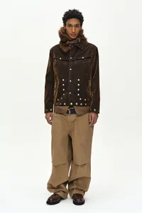 GEORGIA FLOCK VELVET JACKET thumb 8