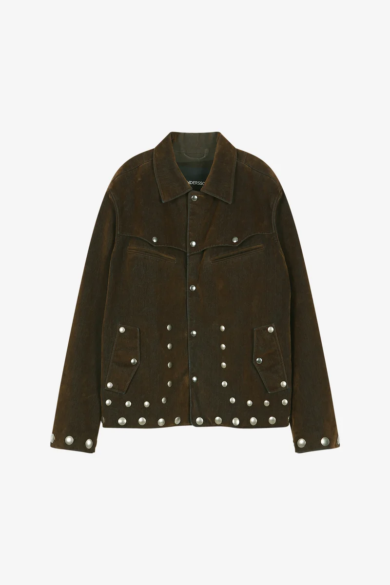 GEORGIA FLOCK VELVET JACKET 11