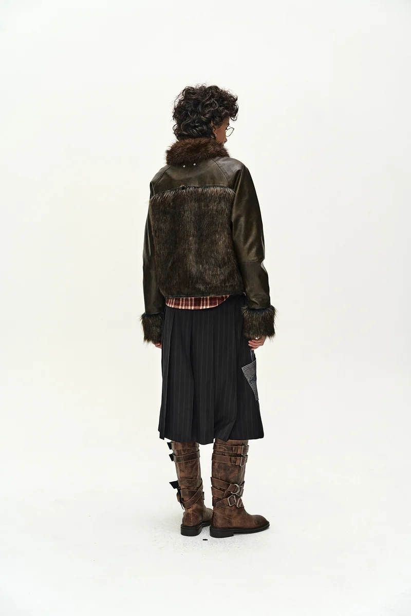 VENUS FUR BOMBER JACKET 4