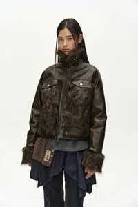 VENUS FUR BOMBER JACKET thumb 6