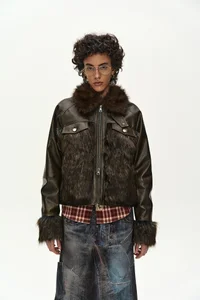 VENUS FUR BOMBER JACKET thumb 7