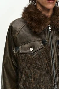 VENUS FUR BOMBER JACKET thumb 10