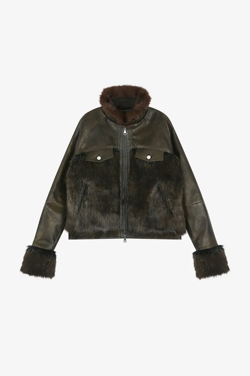 VENUS FUR BOMBER JACKET 12