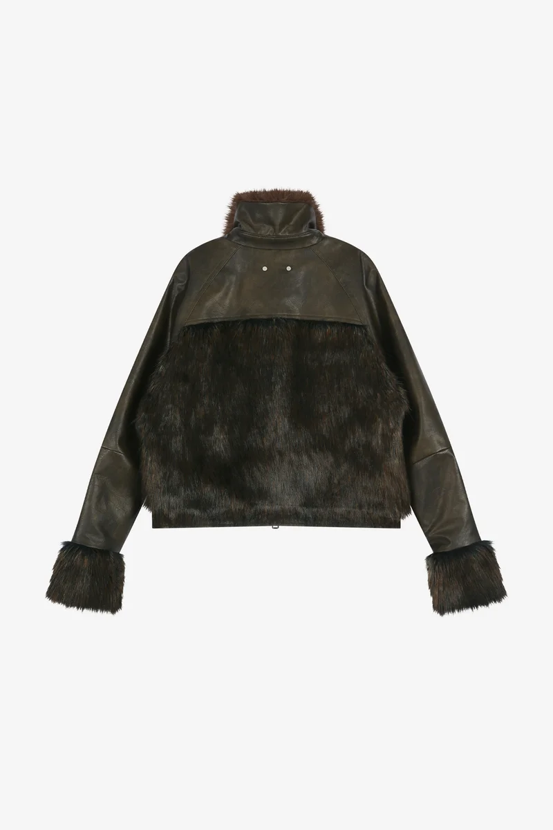 VENUS FUR BOMBER JACKET 13