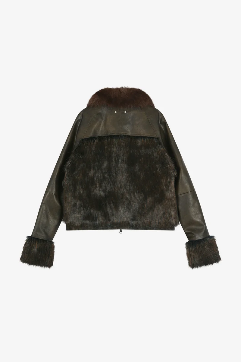 VENUS FUR BOMBER JACKET 14