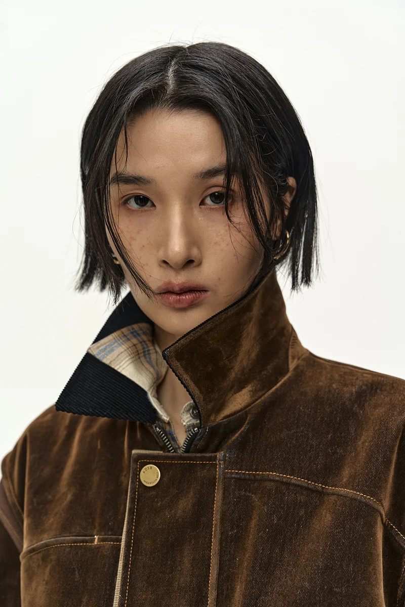 MULTI-POCKET VELVET SAFARI JACKET 6