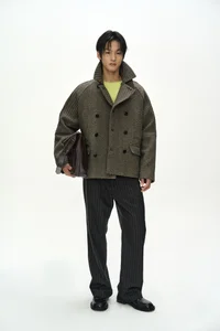 BRIGHTON WOOL PEA COAT thumb 1