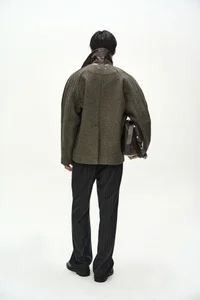 BRIGHTON WOOL PEA COAT thumb 4