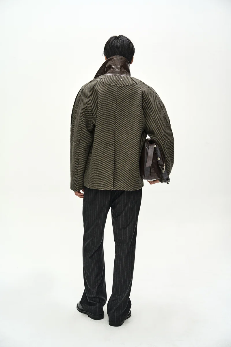 BRIGHTON WOOL PEA COAT 4