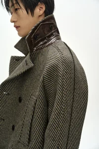 BRIGHTON WOOL PEA COAT thumb 8