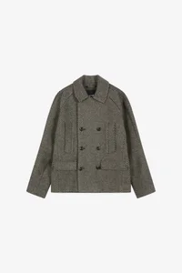 BRIGHTON WOOL PEA COAT thumb 10