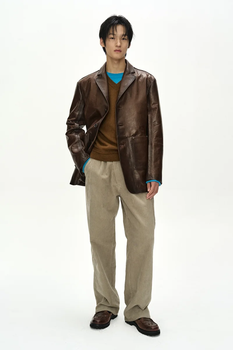 UNISEX SOHO LEATHER JACKET 10