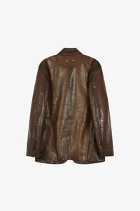 UNISEX SOHO LEATHER JACKET thumb 13