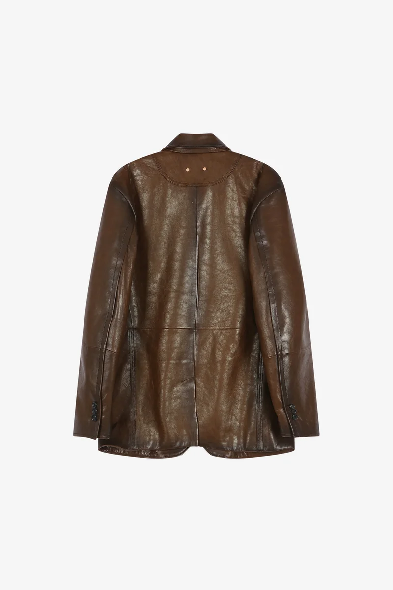 UNISEX SOHO LEATHER JACKET 13