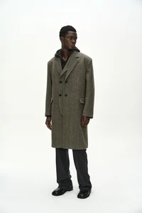 LAYERED CHESTERFIELD COAT thumb 2