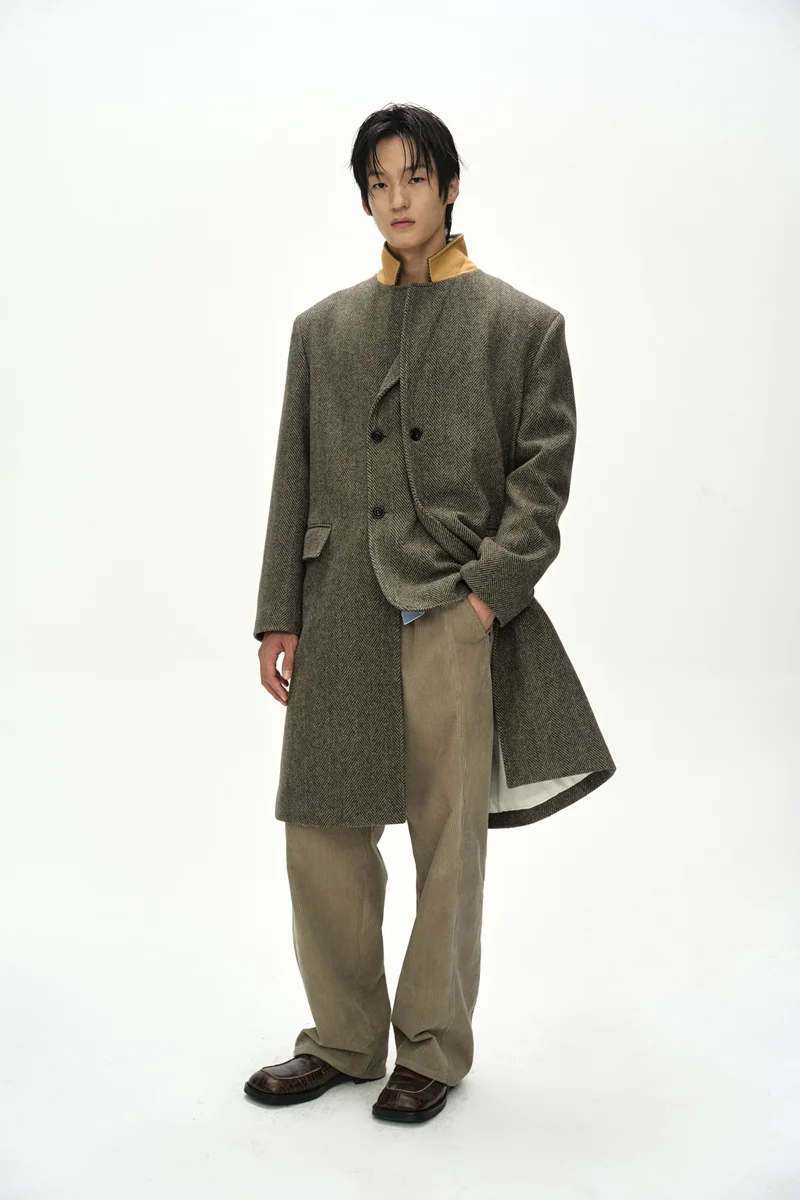 LAYERED CHESTERFIELD COAT 3