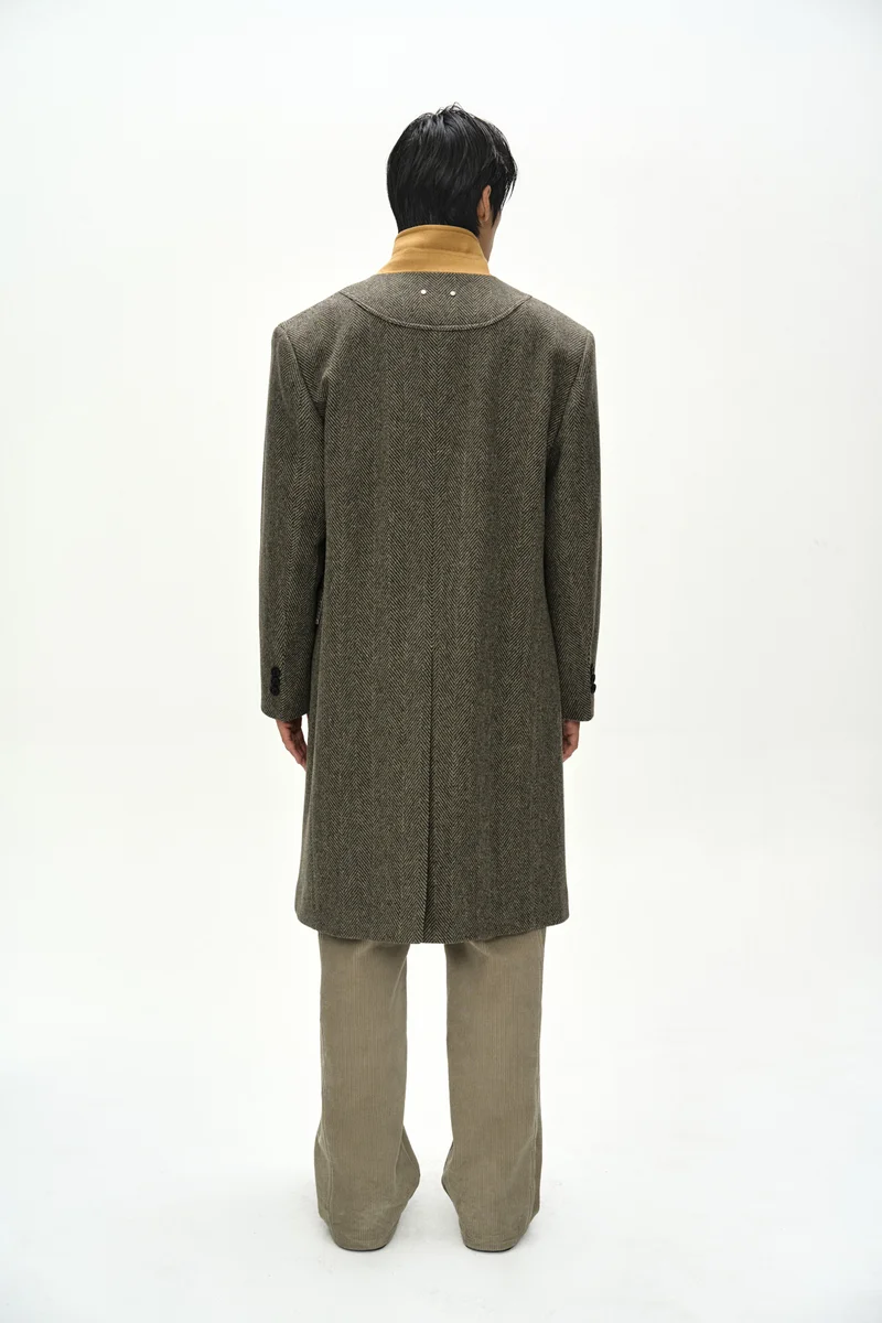 LAYERED CHESTERFIELD COAT 4