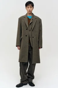 LAYERED CHESTERFIELD COAT thumb 7