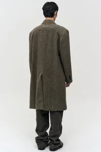 LAYERED CHESTERFIELD COAT thumb 8