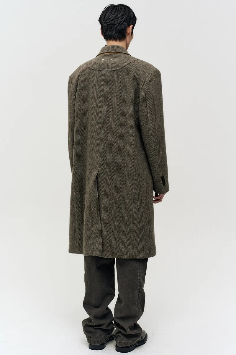 LAYERED CHESTERFIELD COAT 8
